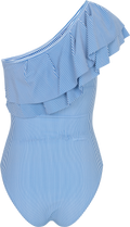 Naja Swimsuit - Pinstripe Blue