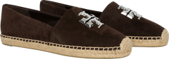 Eleanor Espadrille - Dark Cocoa/Silver