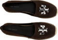 Eleanor Espadrille - Dark Cocoa/Silver