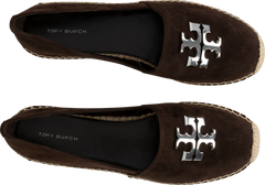 Eleanor Espadrille - Dark Cocoa/Silver