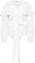 Frill Blouse - Offwhite
