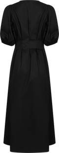 Poppycc Pleat Dress - Black