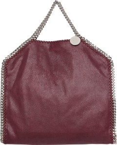 Falabella Fold-Over Tote Bag - Plum