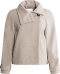 Isadora Wool Jacket - Grey Sand