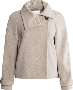 Isadora Wool Jacket - Grey Sand