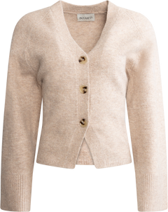 Elisabeth Knit Cardigan - Sand Melange