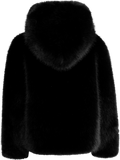 Astrid Faux Fur Jacket - Black