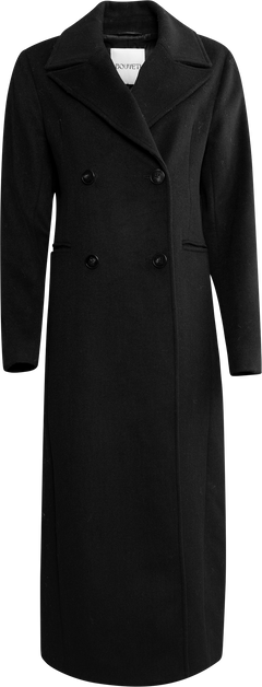 Louise Wool Coat - Black
