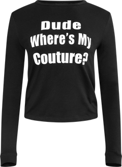 Dude Wheres Ls - Black