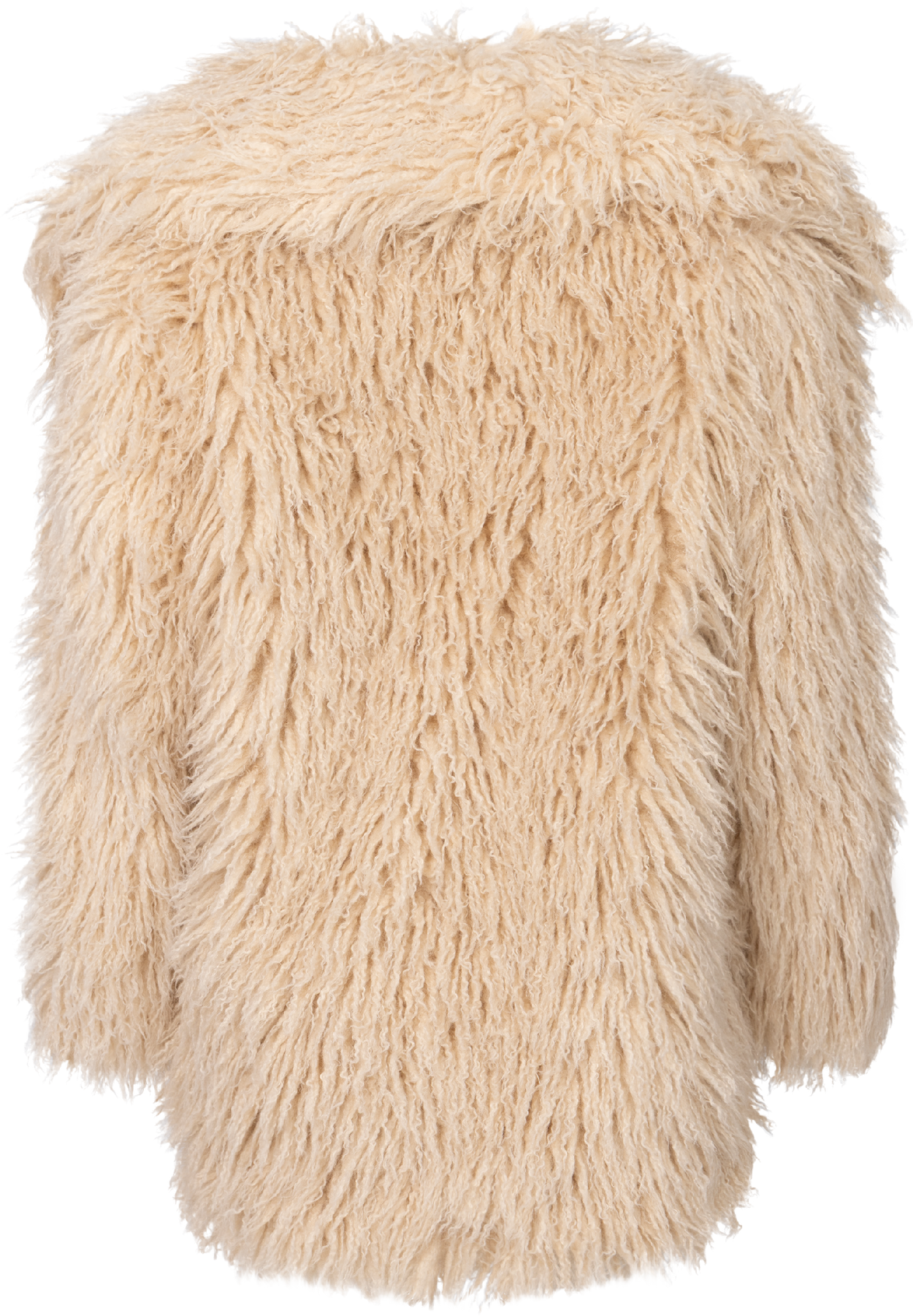 Carla Faux Fur Jacket - Champagne