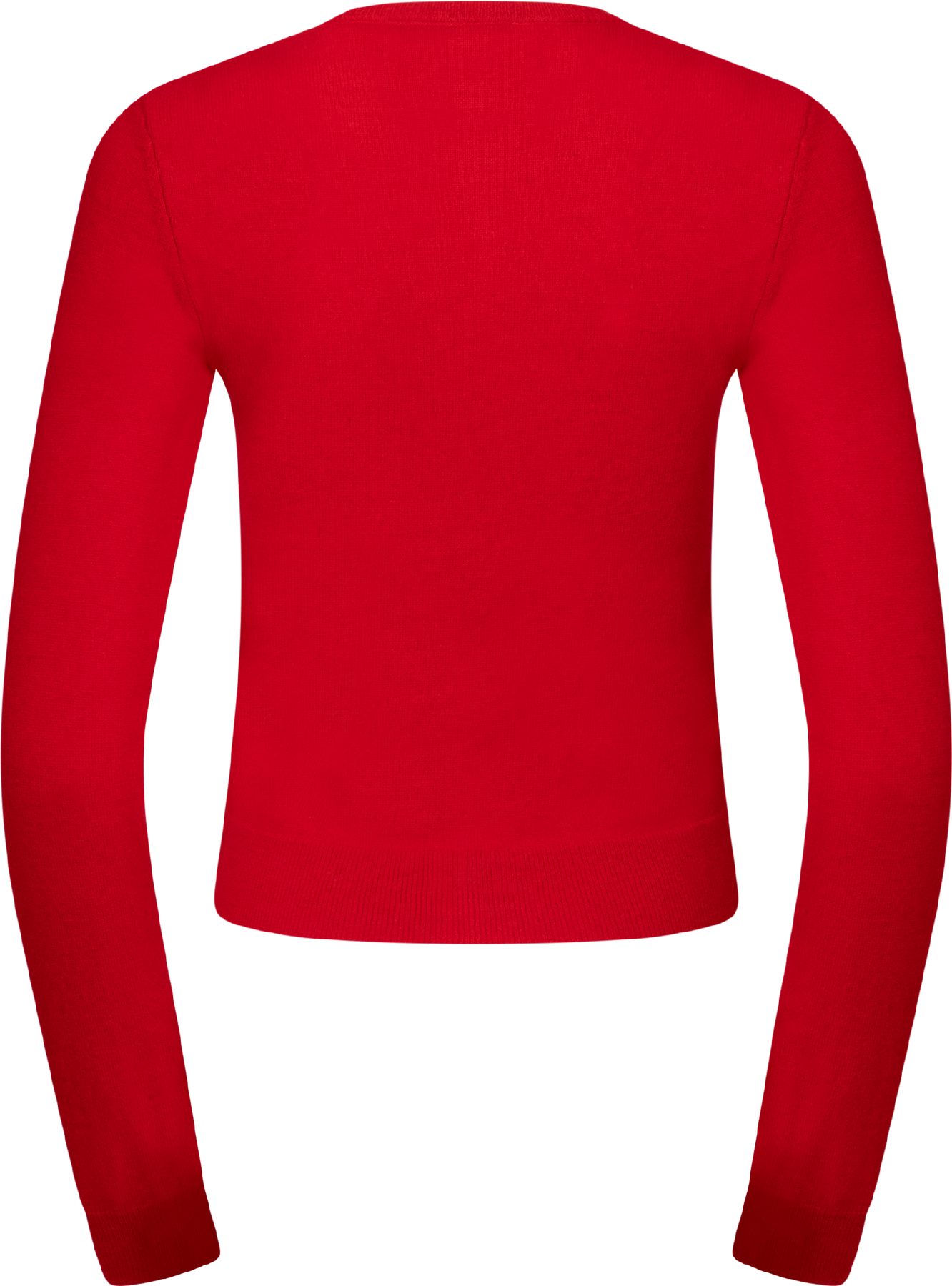 Jenny Knit Wool Cardigan - Red