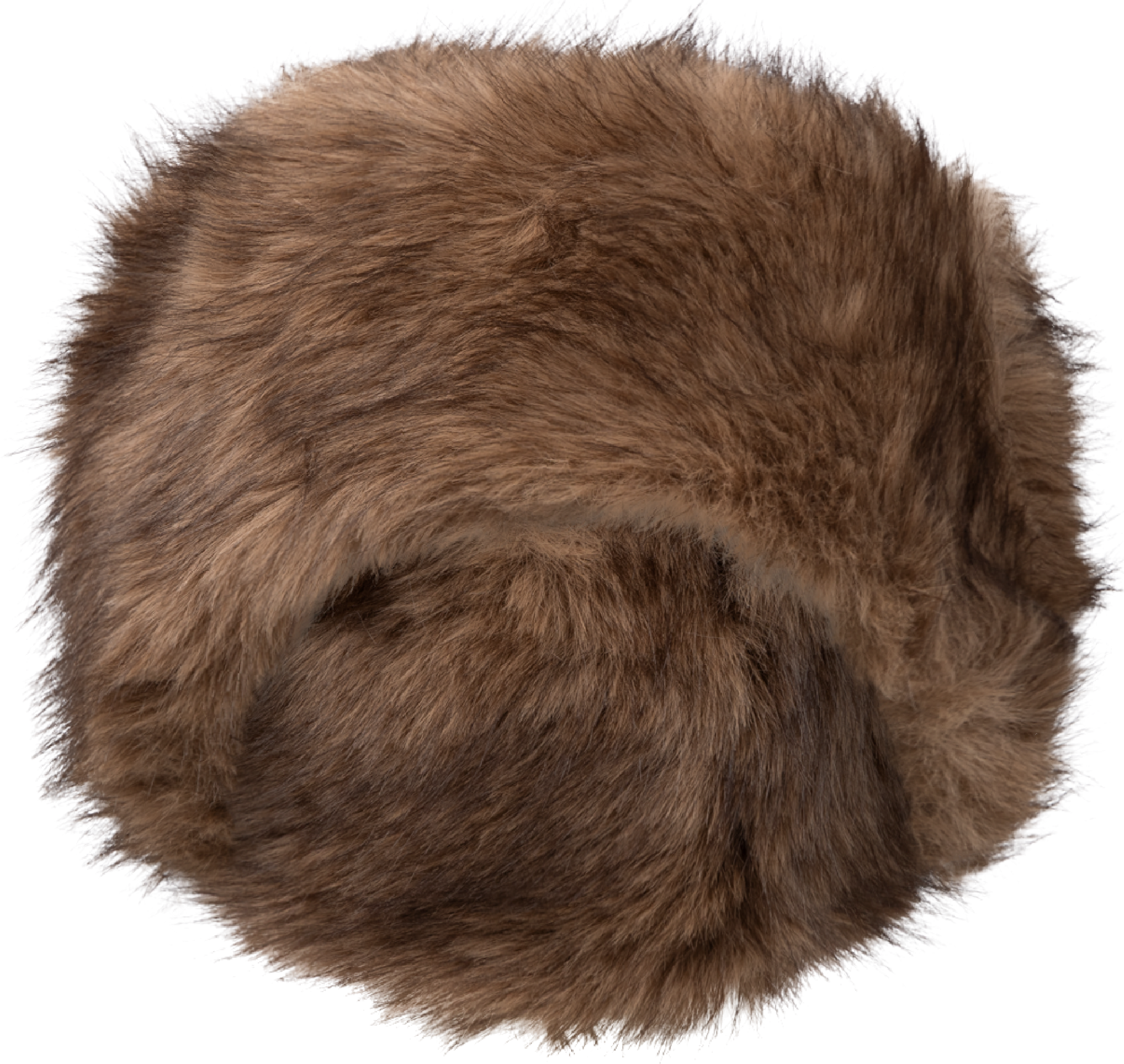 Astrid Faux Fur Hat - Brown
