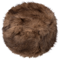Astrid Faux Fur Hat - Brown