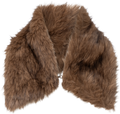 Frank Faux Fur Collar - Brown