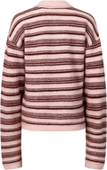 Olivia Wool Polo - Lt. Pink Mix