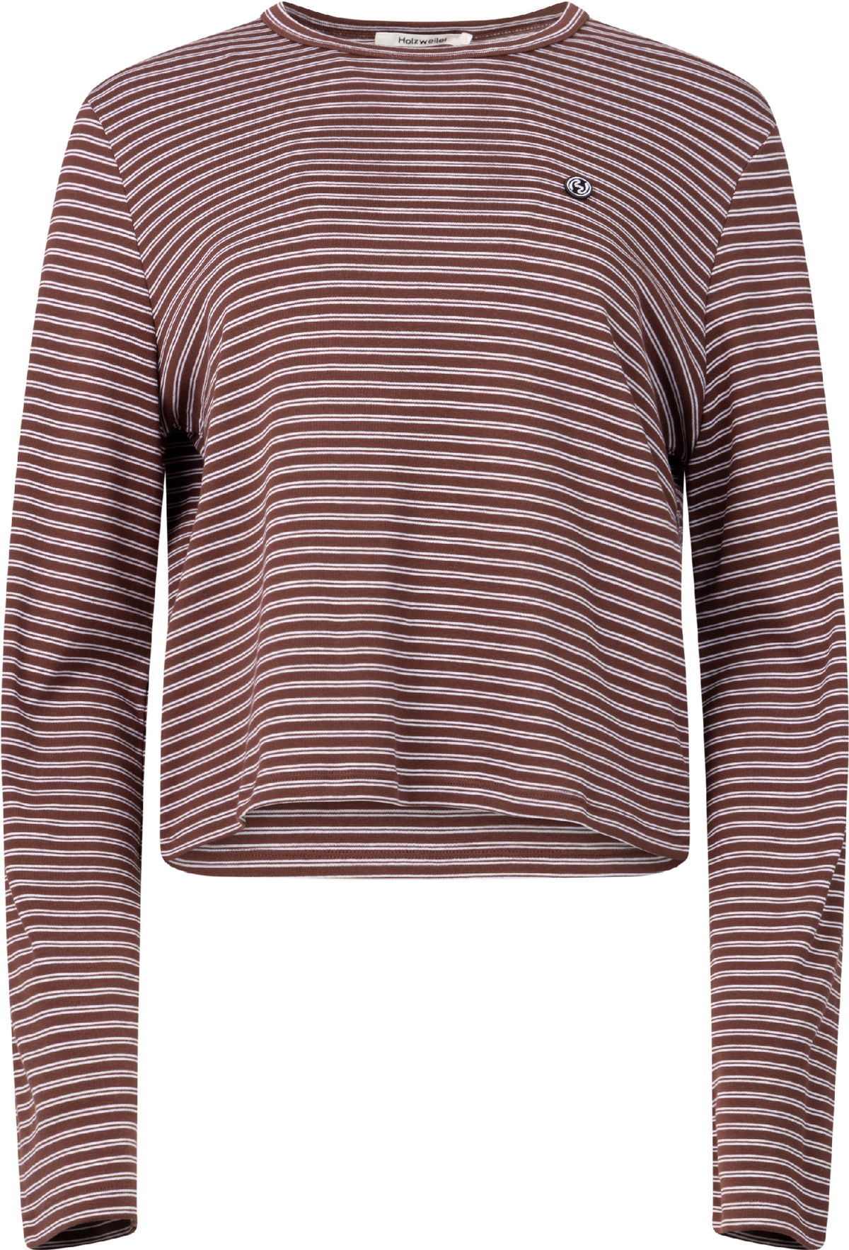 Street Stripe Long Sleeve - Burgundy Stripe
