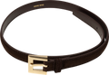 Nicola Belt - Dark Brown Suede
