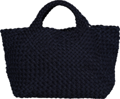 St Barths Medium Tote Double Weave - Indigo