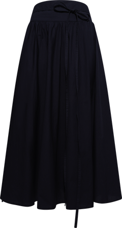 Astrid Skirt - Marine Poplin