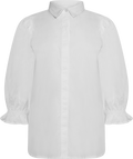 Amy Blouse - Sugar White Poplin