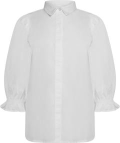 Amy Blouse - Sugar White Poplin