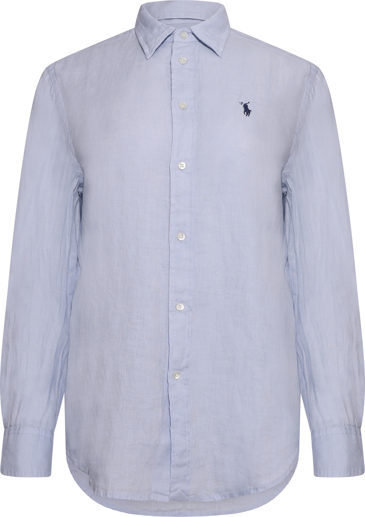 Classic Fit Linen Shirt - Oxford Blue