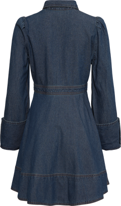 Denim Mini Dress - French Blue