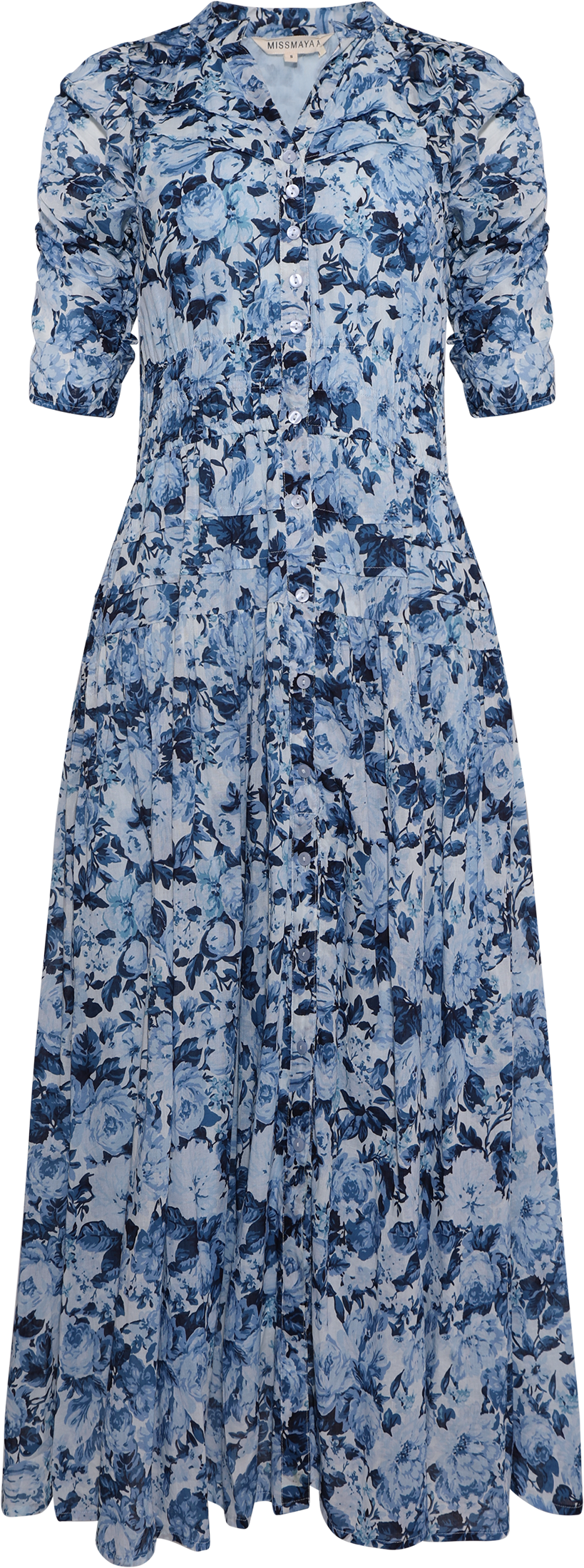 Fabienne Dress - Bleu De France
