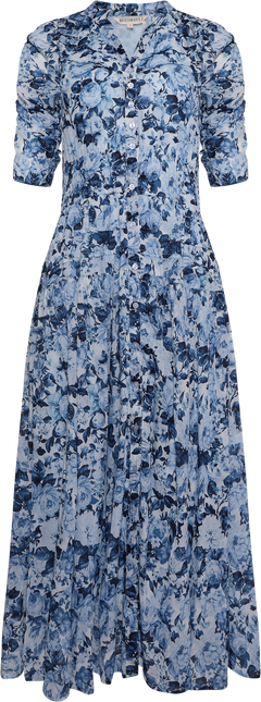 Fabienne Dress - Bleu De France