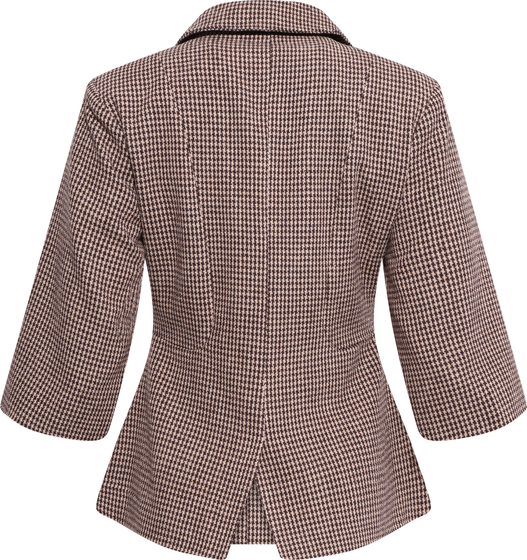 Stineic Ss Blazer - Brown Checks
