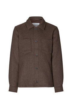 Pally Shirt Jacket - Chocolate Torte