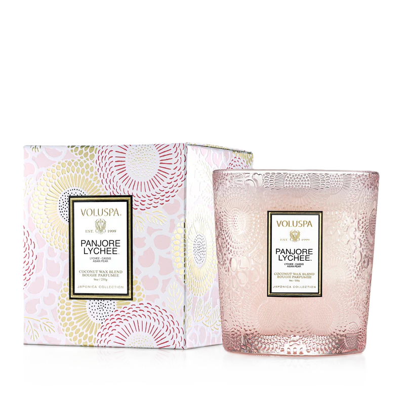 Classic Boxed Candle - Panjoree Lychee