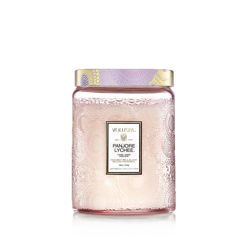 Large Jar Candle - Panjoree Lychee