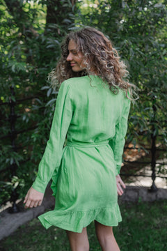 SolPW Dress - Grass Green
