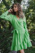 SolPW Dress - Grass Green