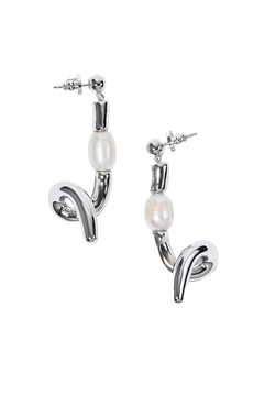 Belle Earrings - Silver