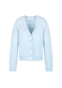 Pernille Short Cardigan - Skyway