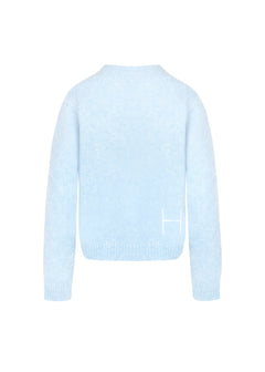 Pernille Short Cardigan - Skyway