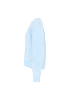 Pernille Short Cardigan - Skyway