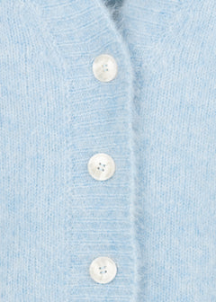 Pernille Short Cardigan - Skyway