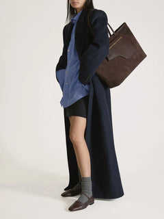Eraclea Suede/Vacchetta - Walnut