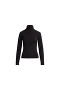 Petra Rib Turtleneck - Black