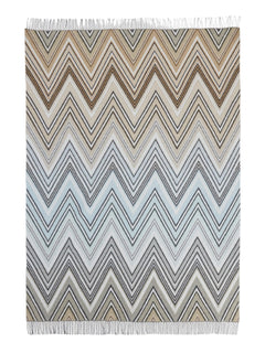 Plume Throw - Taupe Multi