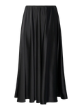 Yaspella Hw Volume Ankle Skirt - Black