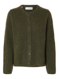 Lulu New Ls Knit Cardigan - Kalamata Melange