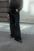 Rhinestone Jeans - Black