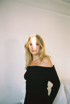 Iris Knit Top - Black