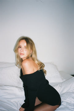 Iris Knit Top - Black