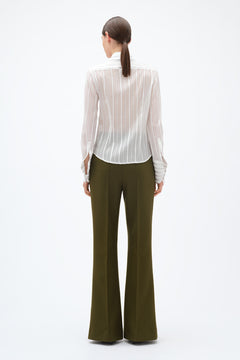 Fitted Shirt - Cloud Dancer Comb.