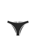 Ribbed Bikini Bottom - Black